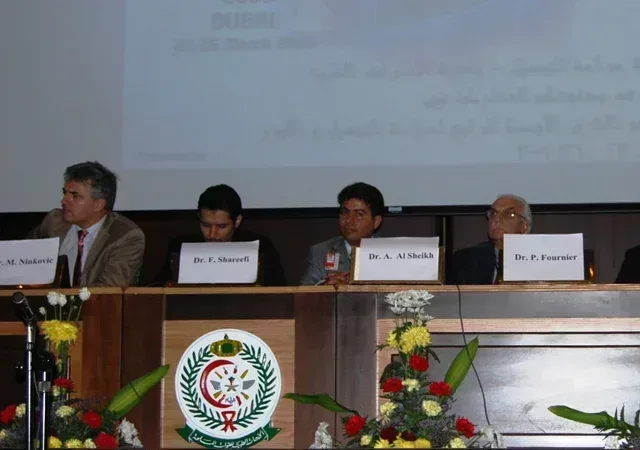 Speaker la Congresul de Chirurgie Plastica al Comunitatii Statelor Golfului, Riyadh, Arabia Saudita, aprilie 2008