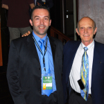 With Dr. Claude Lassus (France), the inventor of the vertical breast reduction at Plastic Surgery Congress of the Golf States Comunity, Riyadh, Saudi Arabia, April 2008
