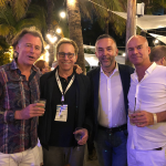 Impreuna cu Dr. Alexis Verpaele (Belgia), Gary Alter (USA) and Jan Fabre (Belgia) la The 24th  Biennial Global Congress of the International Society of Aesthetic Plastic Surgery (ISAPS) – Miami Beach, Florida, USA, 2018