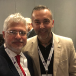 Together with Dr. Horacio Mayer (Argentina) at The 24th  Biennial Global Congress of the International Society of Aesthetic Plastic Surgery (ISAPS) – Miami Beach, Florida, USA, 2018